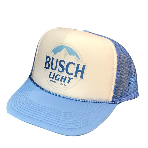 Busch Light Hat Snapback Cap | Vintage Style Busch Light Trucker Hat