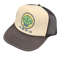 NERD Brown Hat Snapback Cap | Vintage Style NERD Brown Trucker Hat