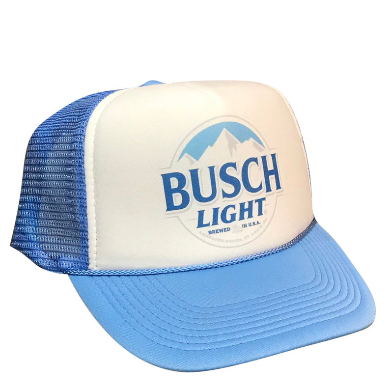 Busch Light Hat Snapback Cap | Vintage Style Busch Light Trucker Hat