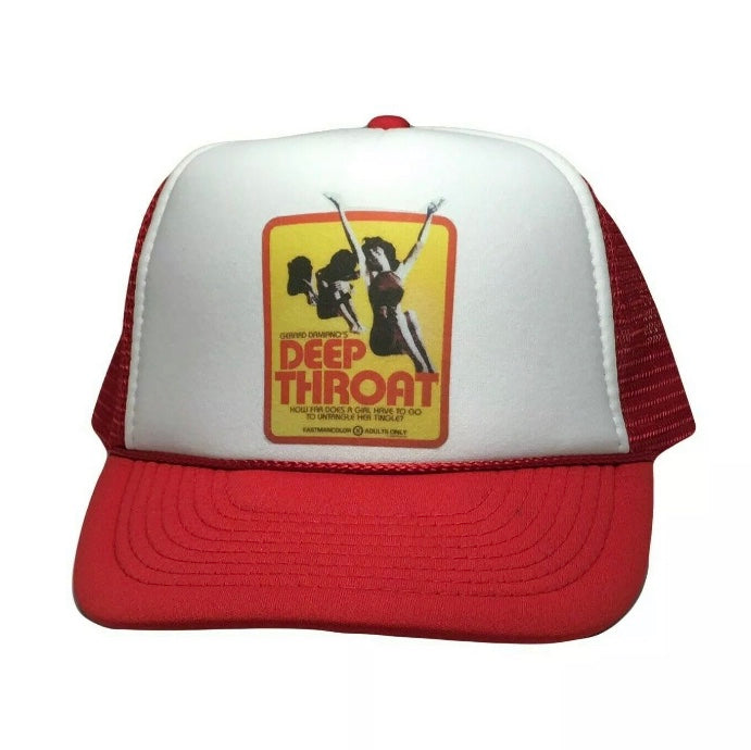 Deep Throat Hat Snapback Cap | Vintage Style Deep Throat Trucker Hat