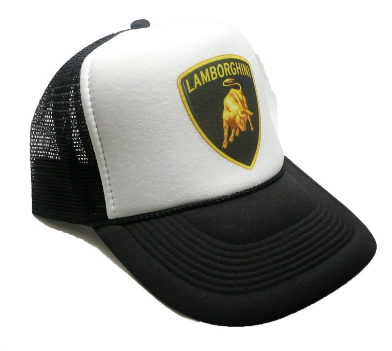 Lamborghini Hat Snapback Cap | Vintage Style Lamborghini Trucker Hat
