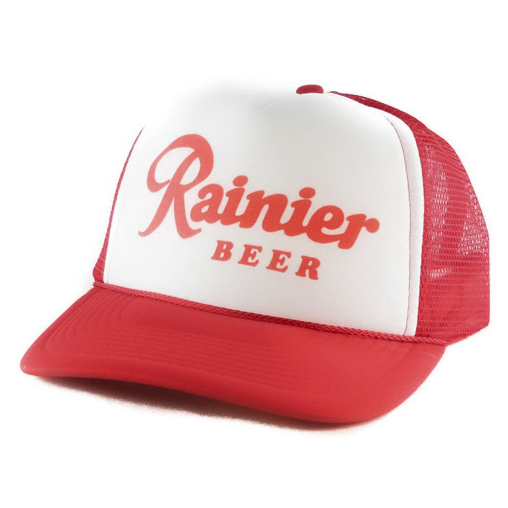 Rainier Beer Hat Snapback Cap | Vintage Style Rainier Beer Trucker Hat