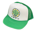 NERD Green Hat Snapback Cap | Vintage Style NERD Green Trucker Hat