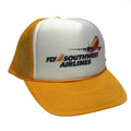 Fly Southwest Airlines Hat Snapback Cap | Vintage Style Fly Southwest Airlines Trucker Hat