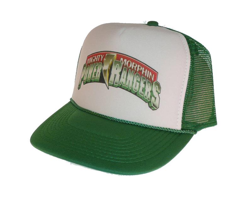 Power Rangers Hat Snapback Cap | Vintage Style Power Rangers Trucker Hat