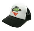Skoal Bandit Black Hat Snapback Cap | Vintage Style Skoal Bandit Black Trucker Hat