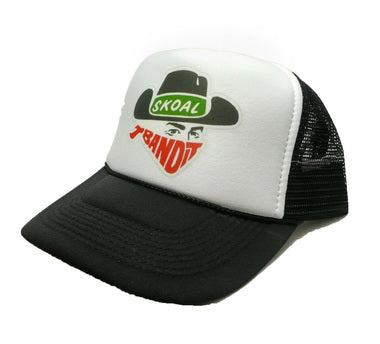Skoal Bandit Black Hat Snapback Cap | Vintage Style Skoal Bandit Black Trucker Hat