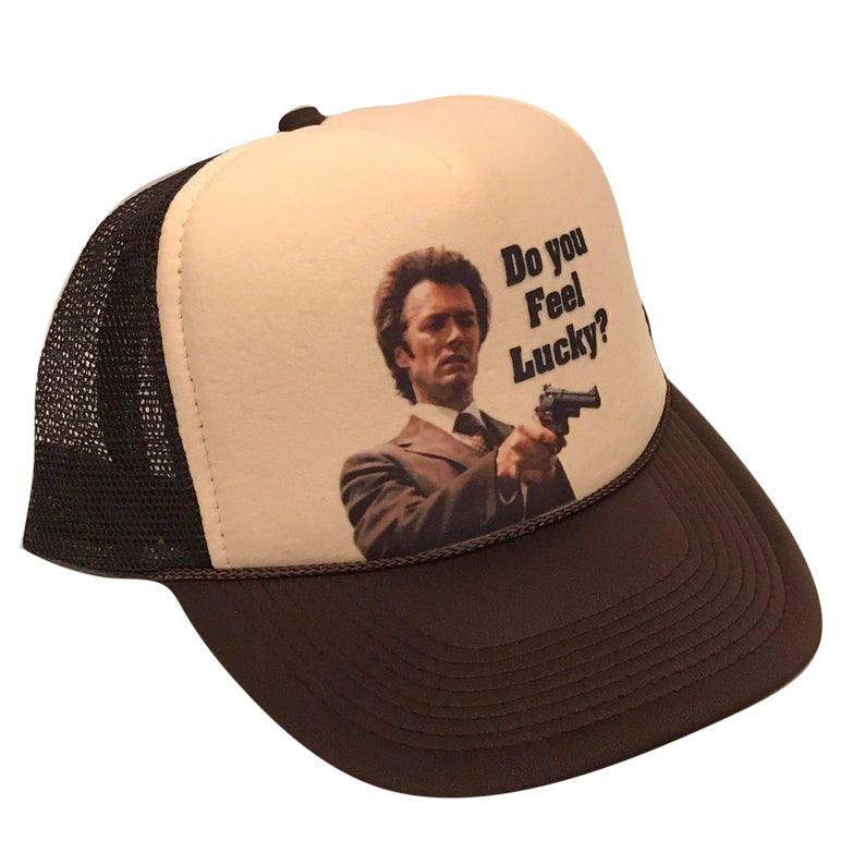 Do You Feel Lucky Hat Snapback Cap | Vintage Style Do You Feel Lucky Trucker Hat