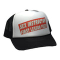 Sex Instructor Hat Snapback Cap | Vintage Style Sex Instructor Trucker Hat