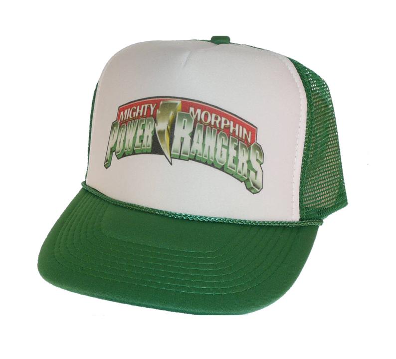 Power Rangers Hat Snapback Cap | Vintage Style Power Rangers Trucker Hat